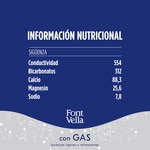 natural sparkling mineral water bottle 50 cl