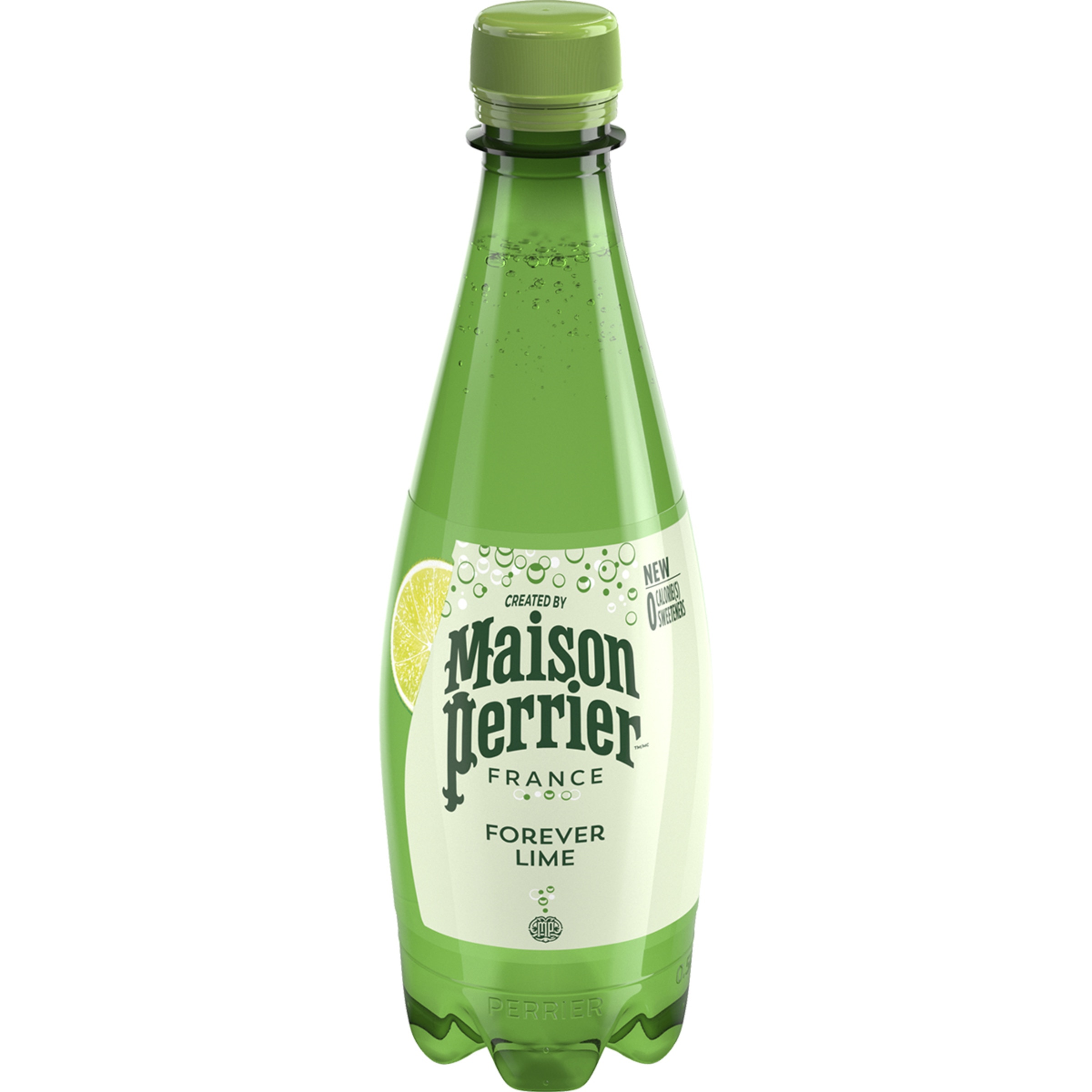 agua con gas sabor lima botella 50 cl