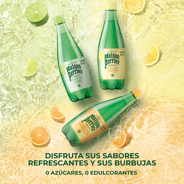 Mineralwasser mit Limettengeschmack Flasche 50 cl