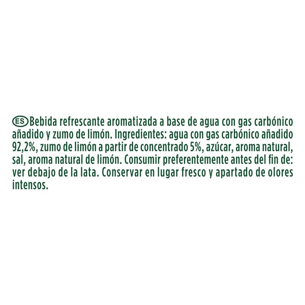 sparkling soft drink lemon & mint flavour Lemonjito tin 25 cl
