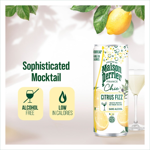 Erfrischungsgetränk mit Kohlensäure mit Zitronen- und Kräutergeschmack Dose 25 cl