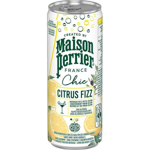 Erfrischungsgetränk mit Kohlensäure mit Zitronen- und Kräutergeschmack Dose 25 cl