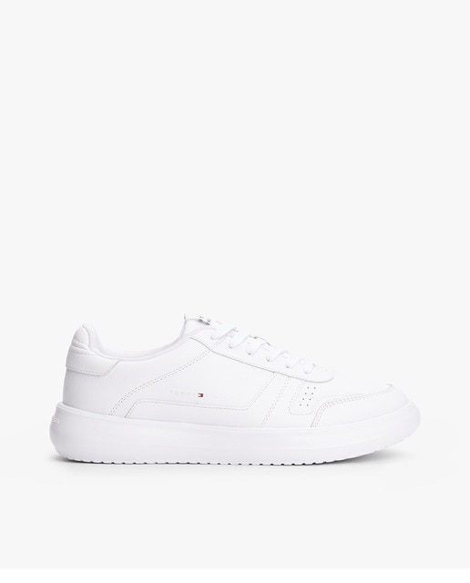 Imagen 0 de Zapatillas ultraligera de piel con logo de hombre