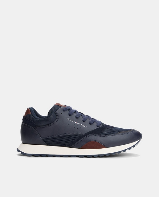 Imagen 0 de Zapatillas runner con logo lateral de hombre