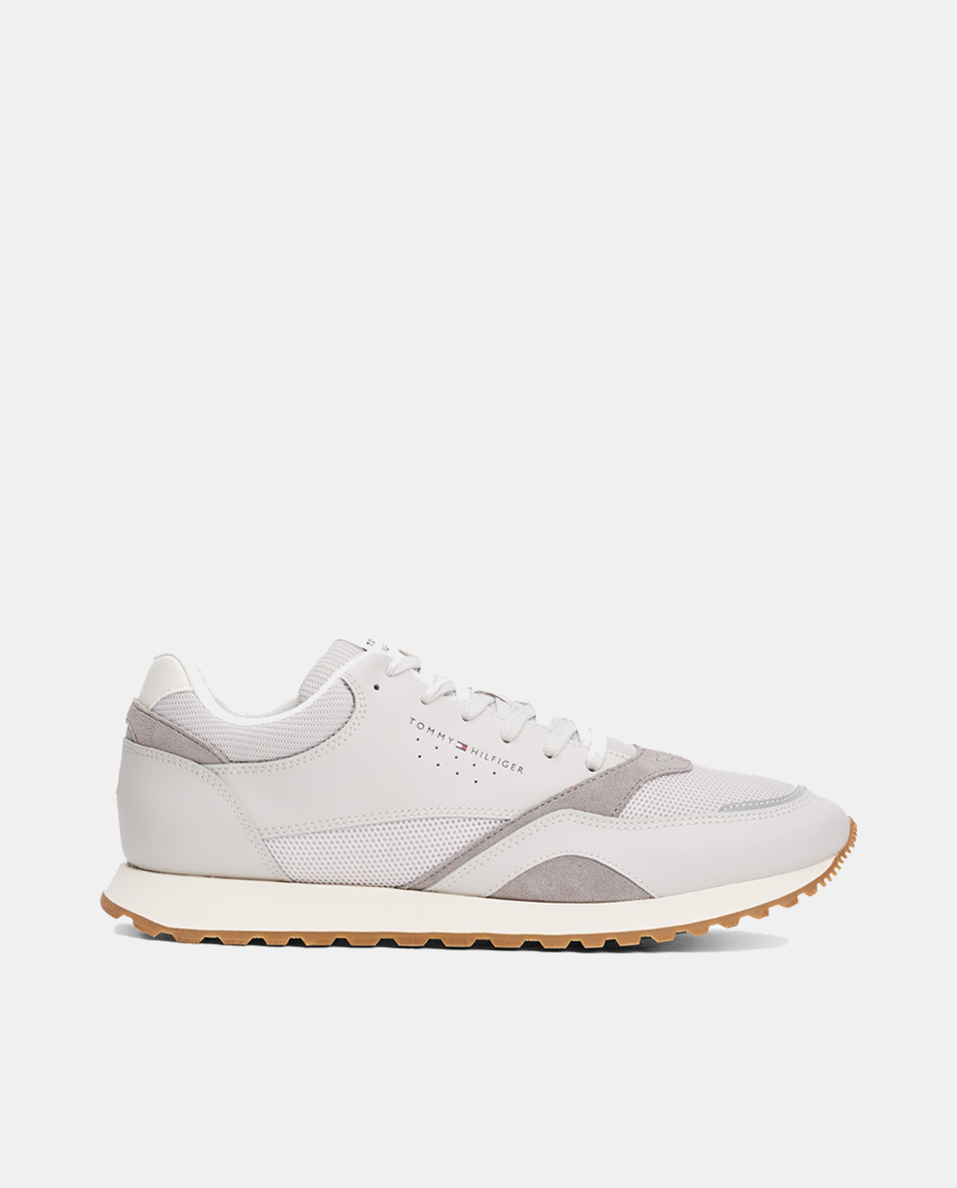 Sapatilhas de Running com Logótipo Lateral Cinzento-1