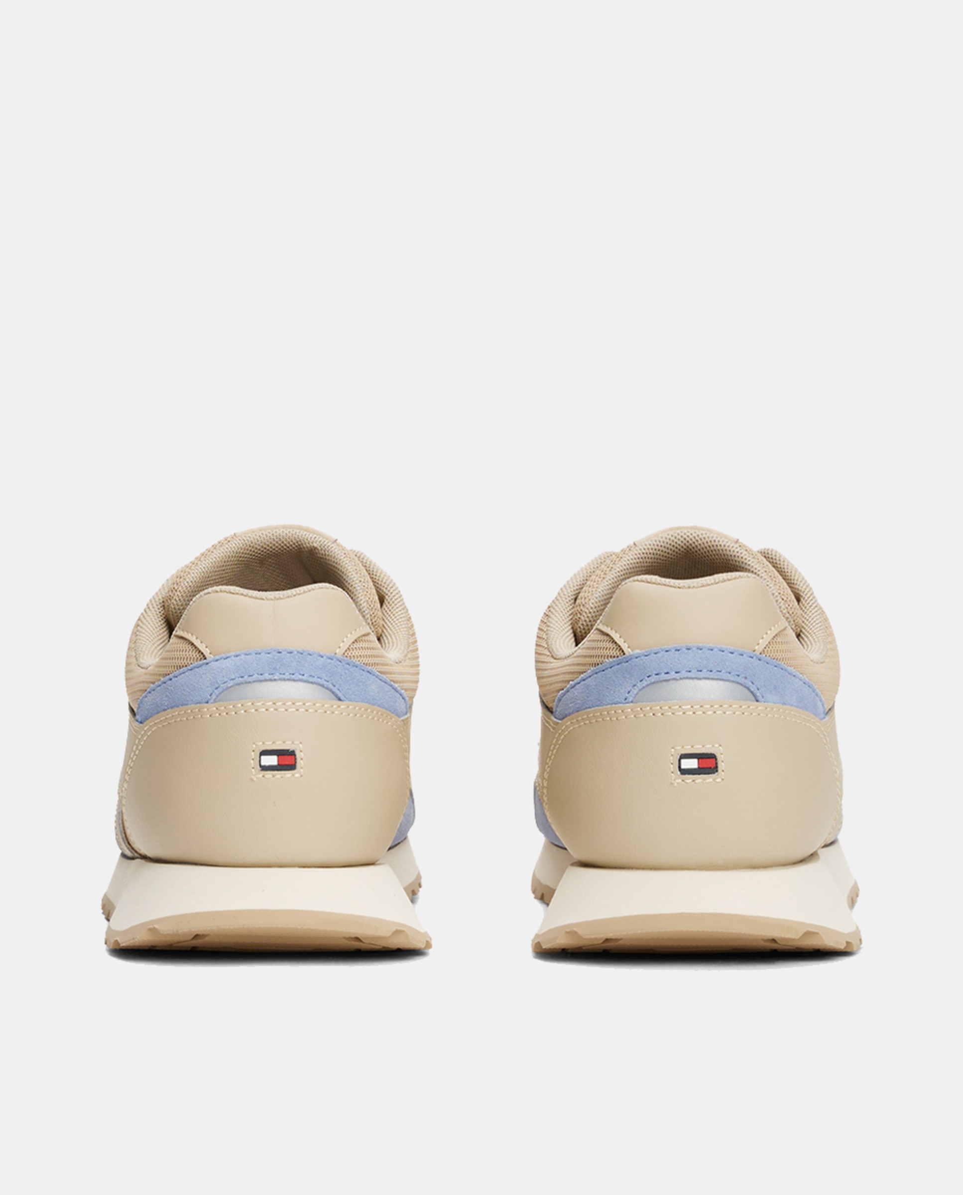 Sapatilhas de Running com Logótipo Lateral Taupe-4