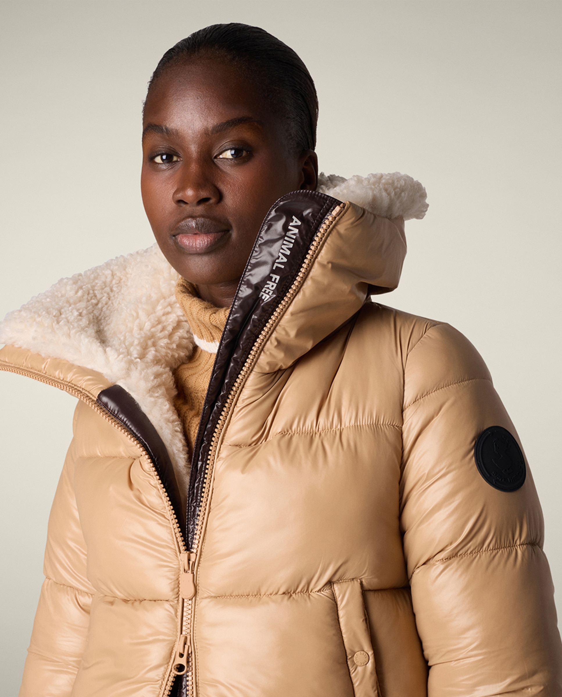 Blusão Acolchoado com Enchimento Natural-4