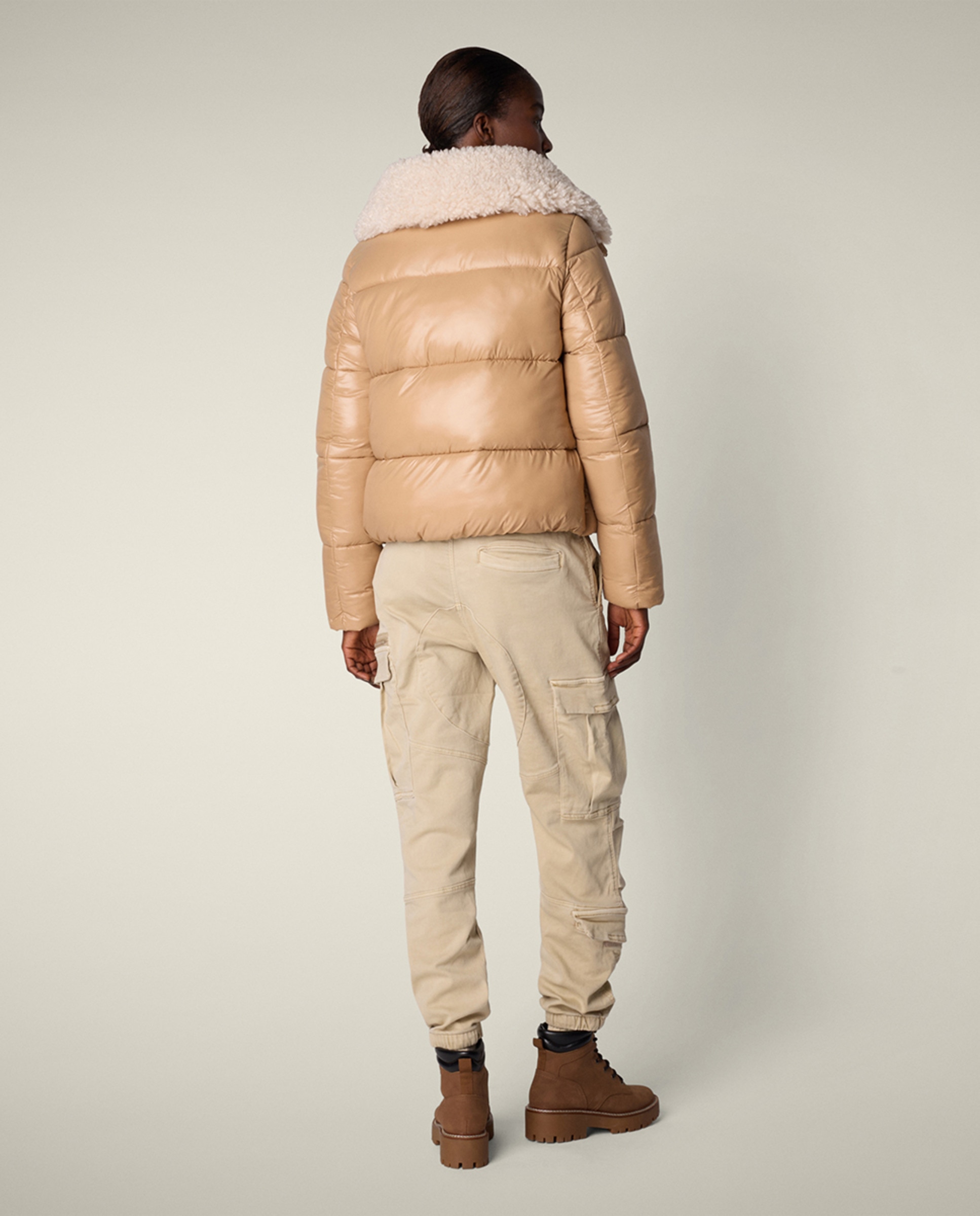 Blusão Acolchoado com Enchimento Natural-2