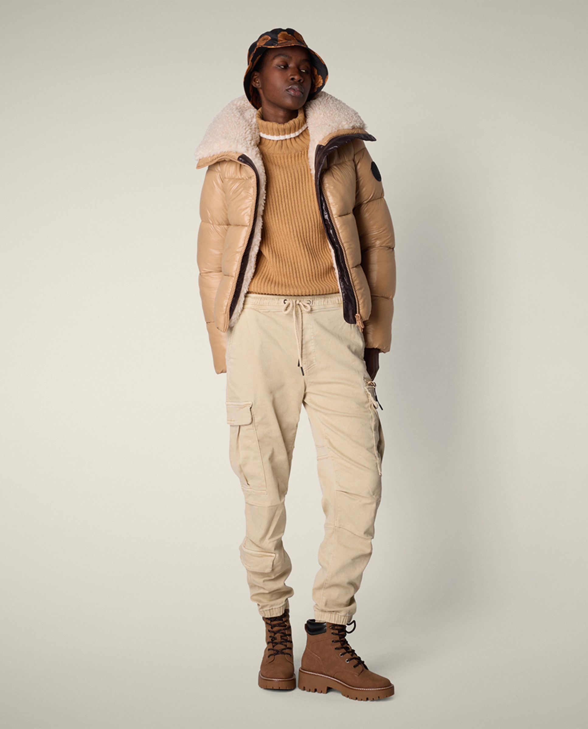 Blusão Acolchoado com Enchimento Natural-1