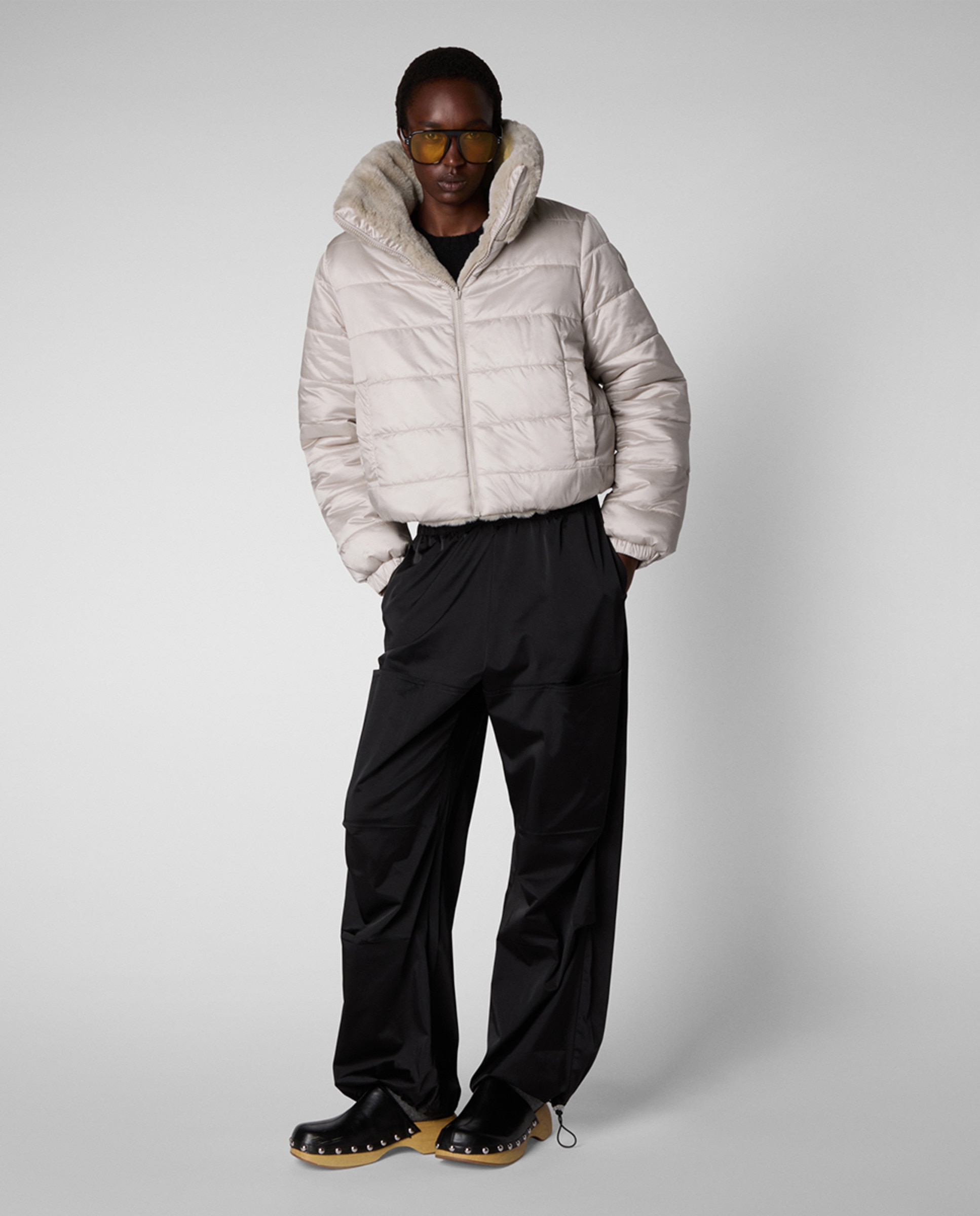 Blusão Acolchoado com Enchimento Natural-4