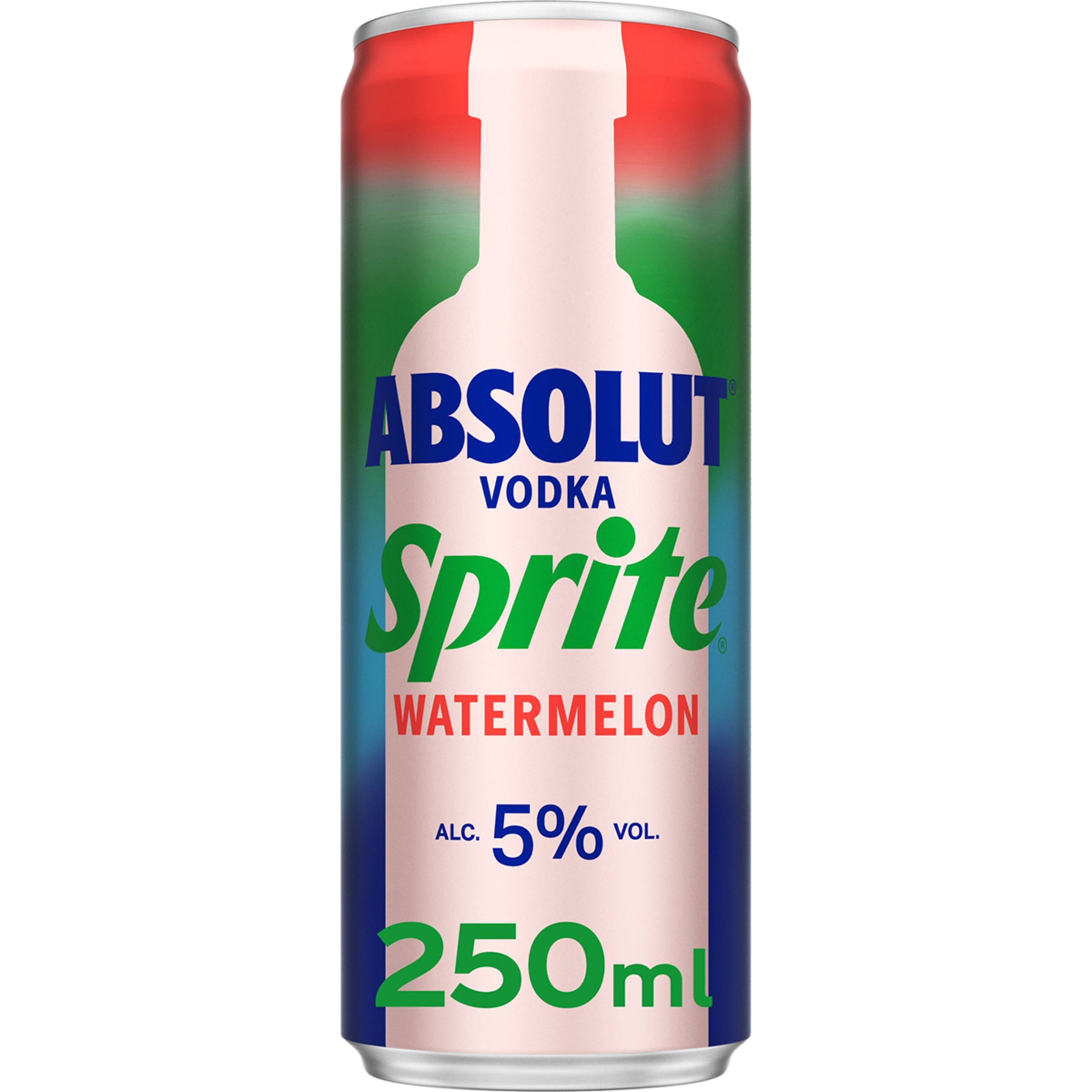 vodka con sprite watermelon lata 25 cl