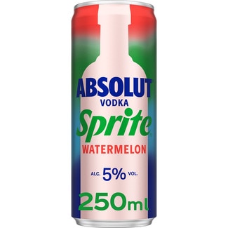 vodka con sprite watermelon lata 25 cl - Absolut