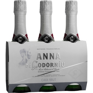 cava brut mini pack 3x20 cl estuche 60 cl - Anna Codorniu