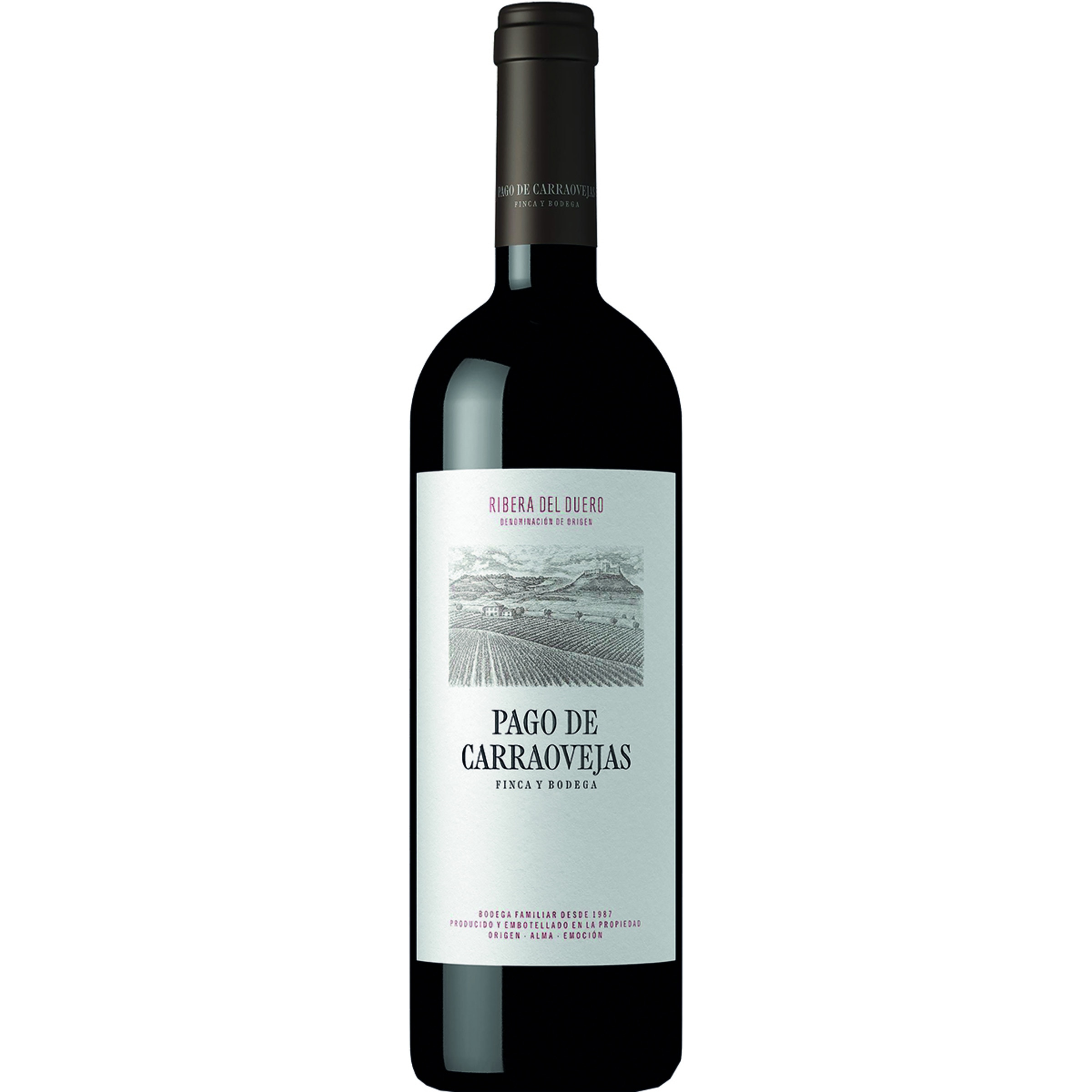 vino tinto DO Ribera del Duero botella 75 cl
