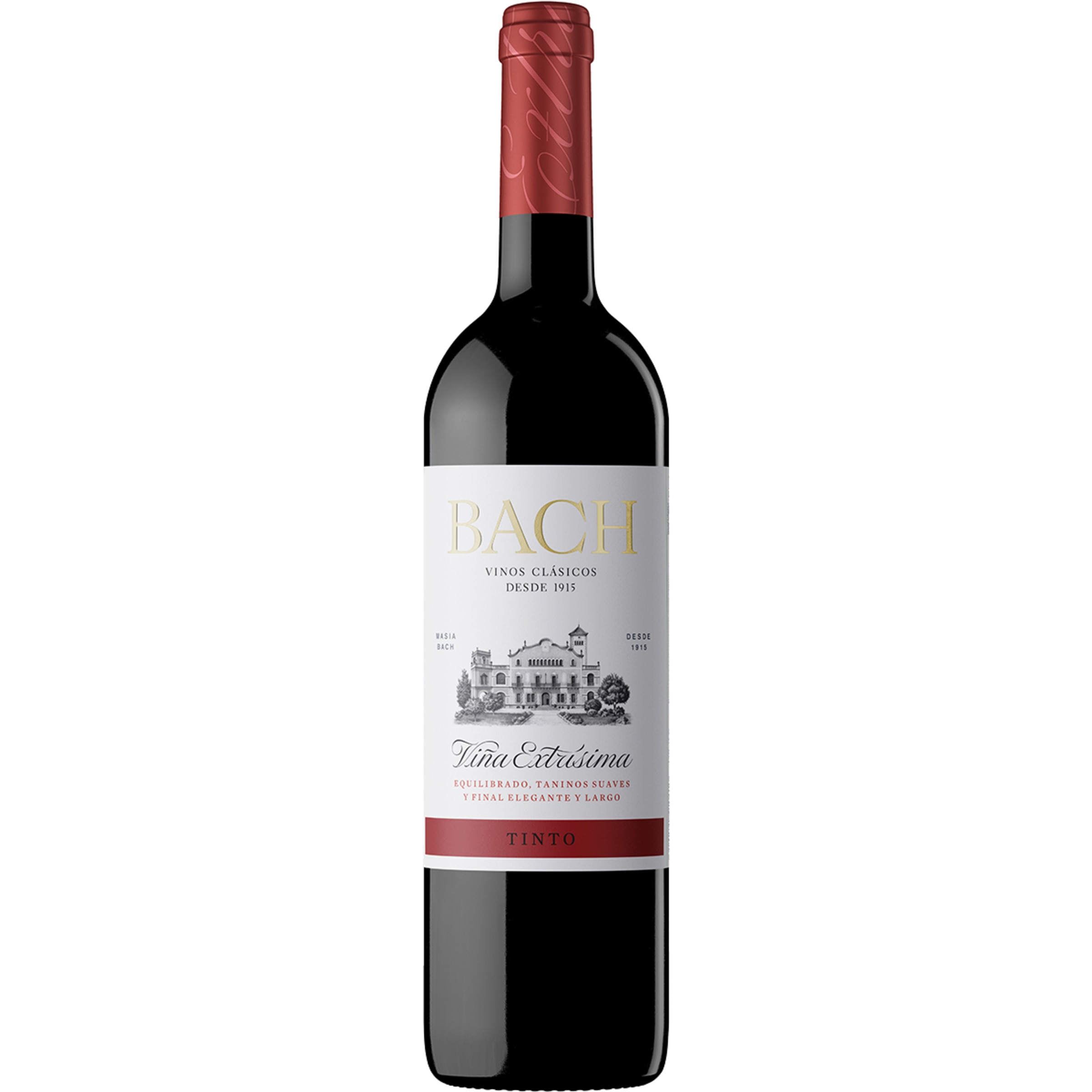 vino tinto DO Cataluña botella 75 cl