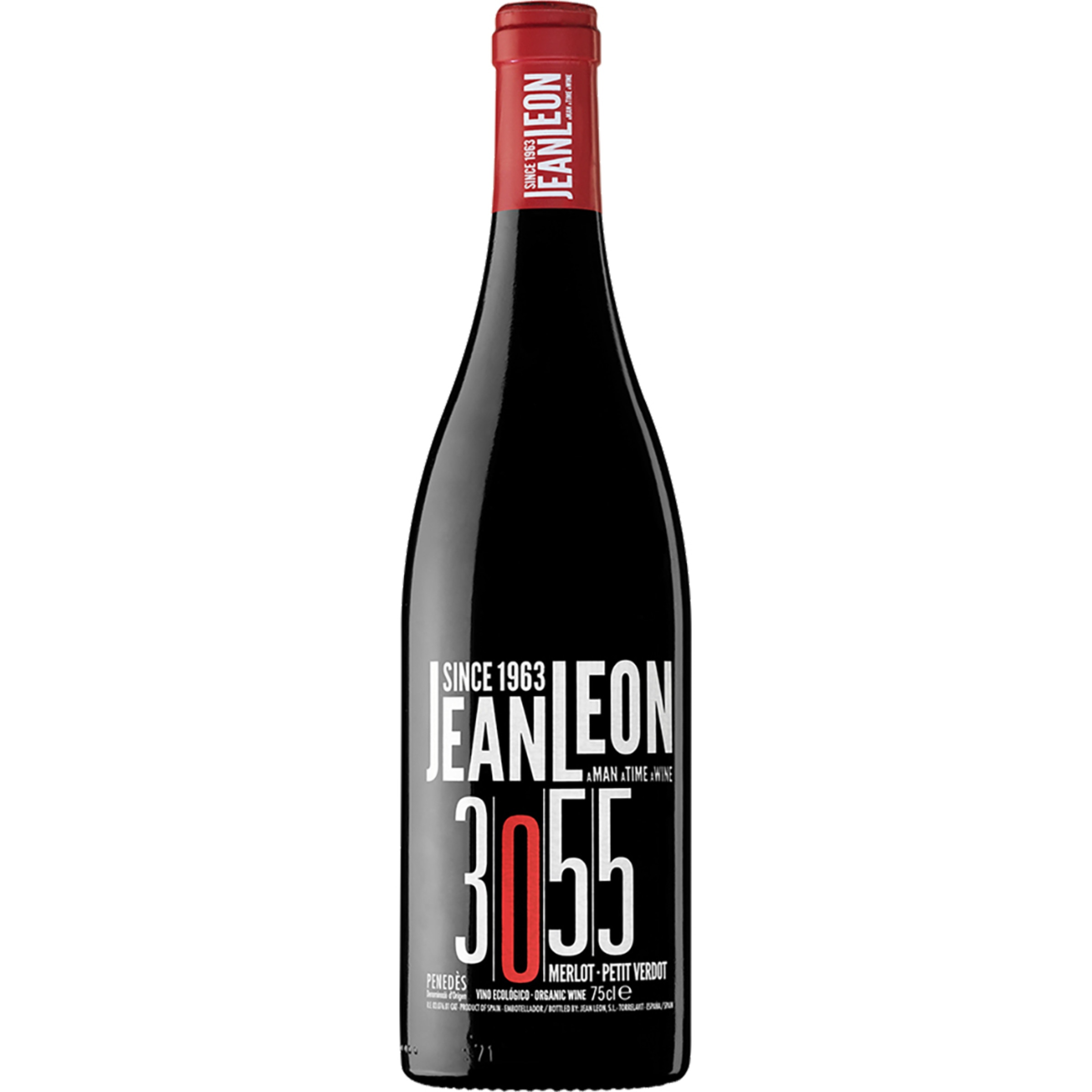 vino tinto petit merlot DO Penedés botella 75 cl