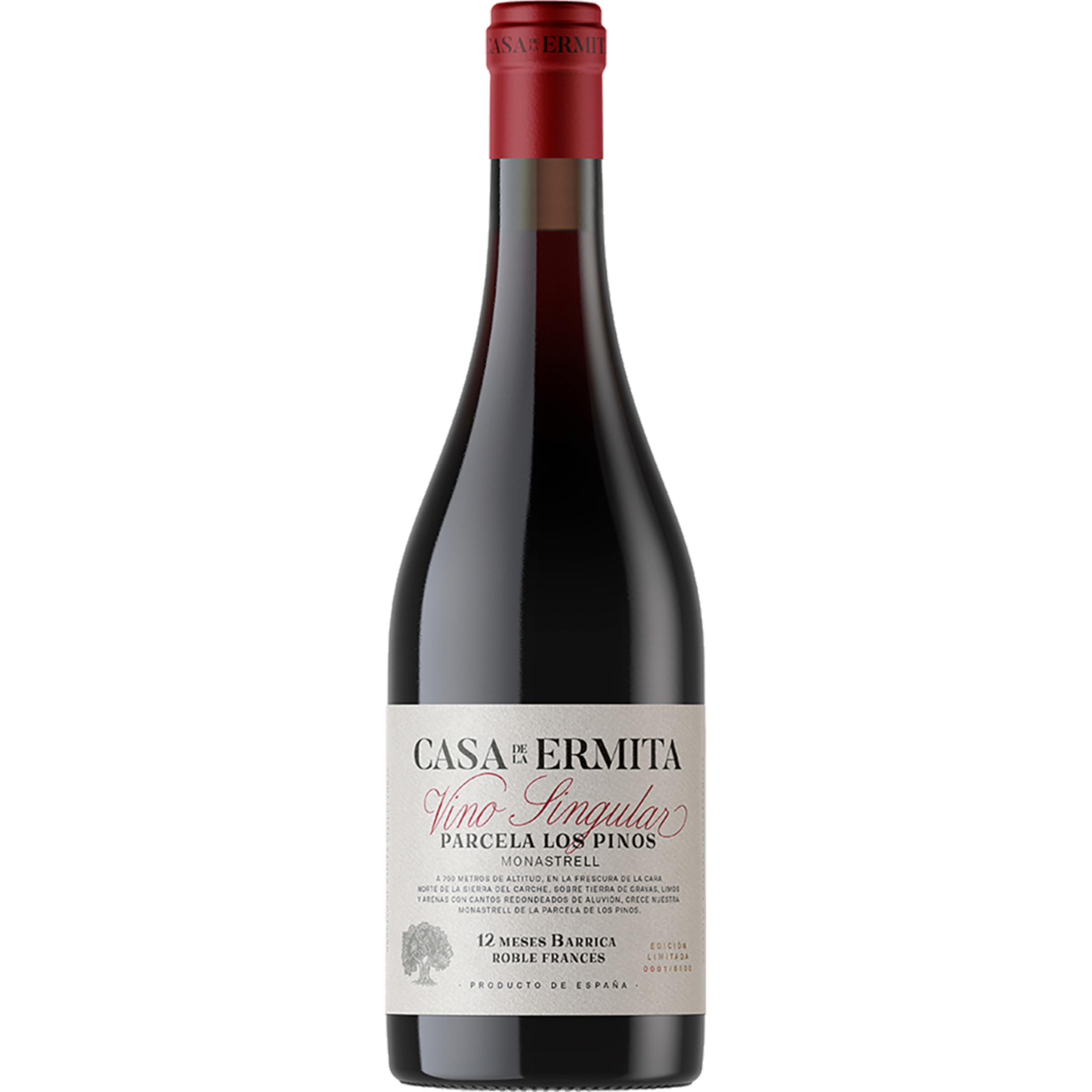 Parcela Los Pinos vino tinto monastrell DO Jumilla botella 75 cl
