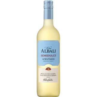 vino blanco semidulce afrutado DO Valdepeñas botella 75 cl - Viña Albali