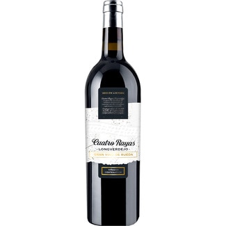 Longverdejo vino blanco verdejo gran vino DO Rueda botella 75 cl - Cuatro Rayas