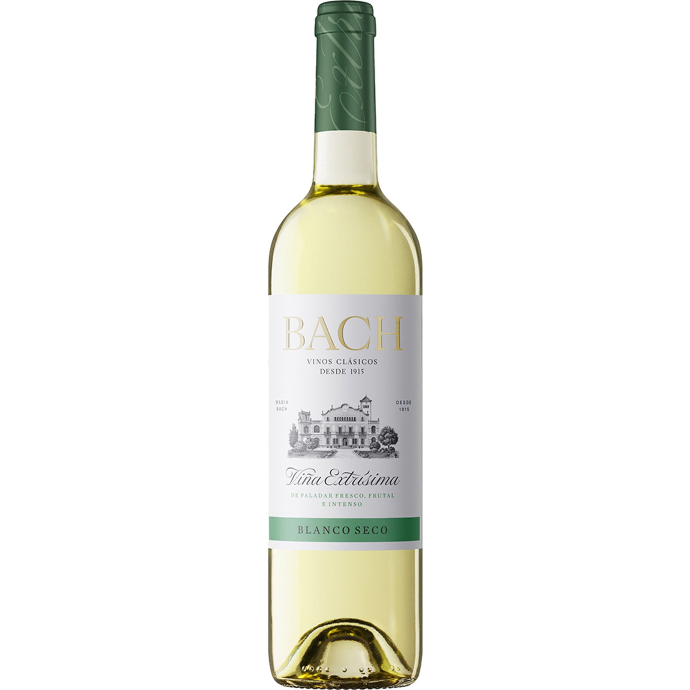 vino blanco seco DO Cataluña botella 75 cl