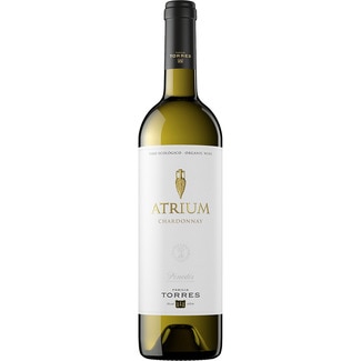 vino blanco chardonnay DO Penedés botella 75 cl - Atrium
