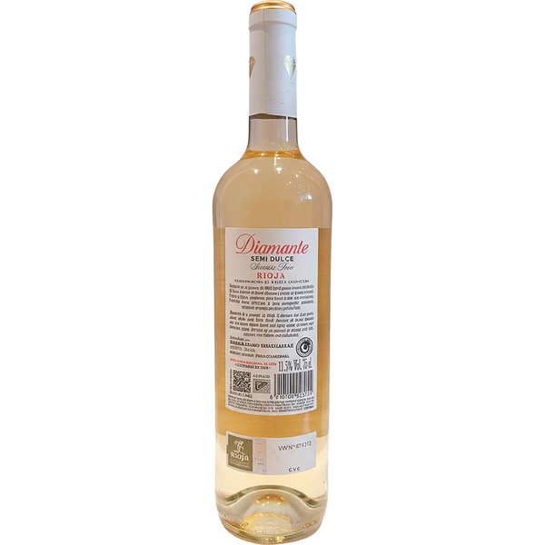 Weißwein halbtrocken DOCa Rioja Flasche 75 cl