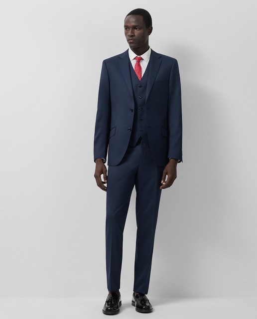 Imagem 0 de Fato Half Canvas Regular Fit com Falso Liso