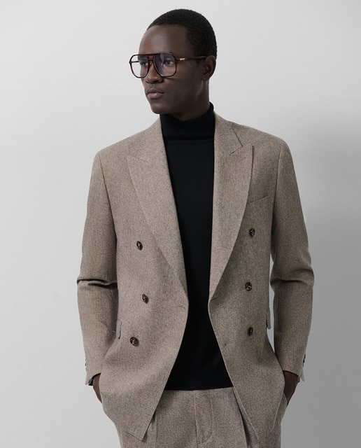 Imagem 0 de Casaco Separate Cruzado de Sarja