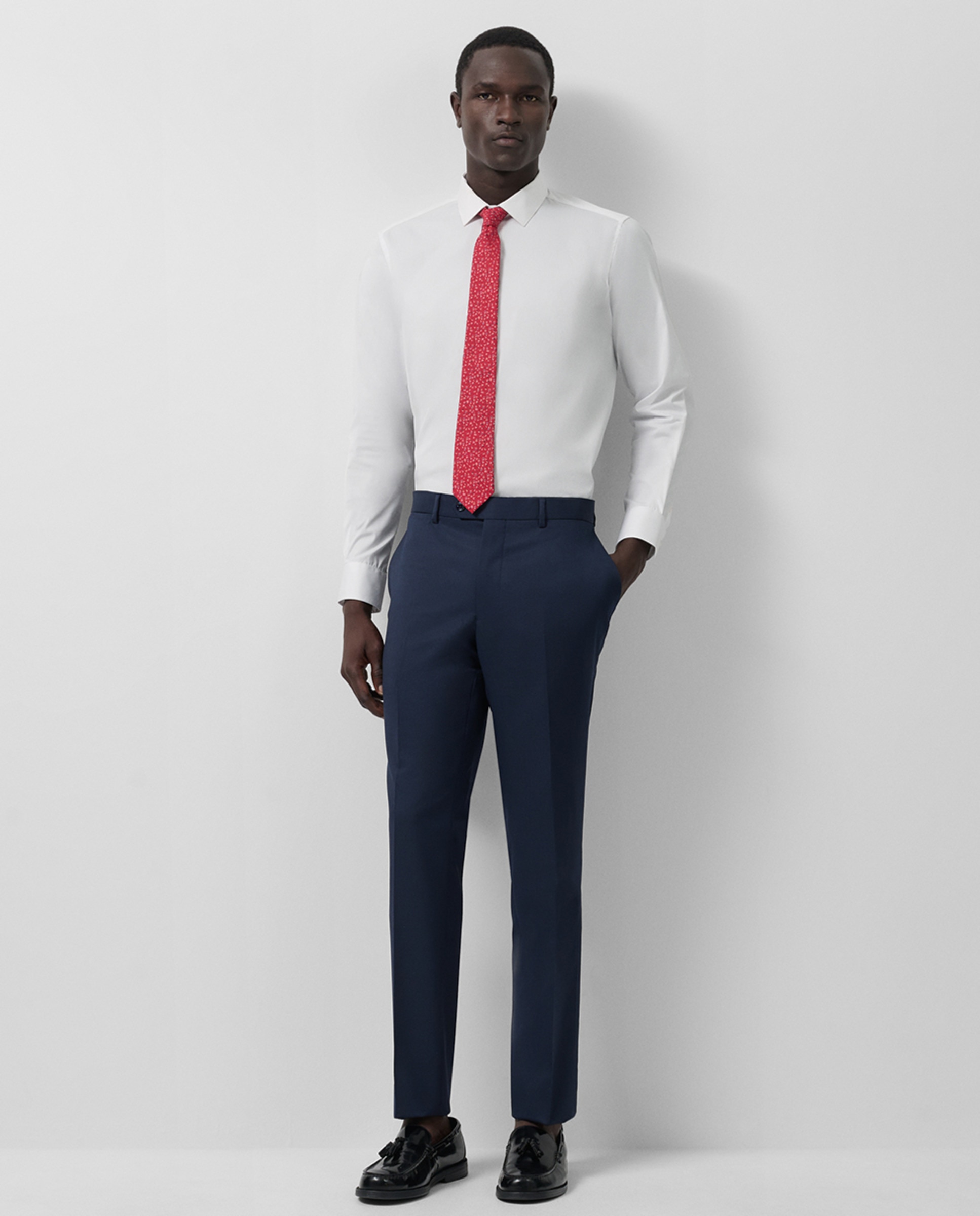 Camisa Formal Slim Fit Lisa Branco-9