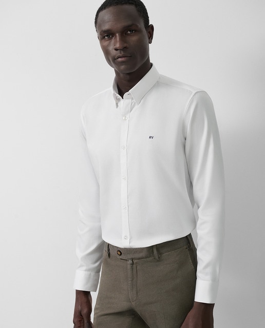 Imagen 0 de Camisa sport de hombre slim fit estructura