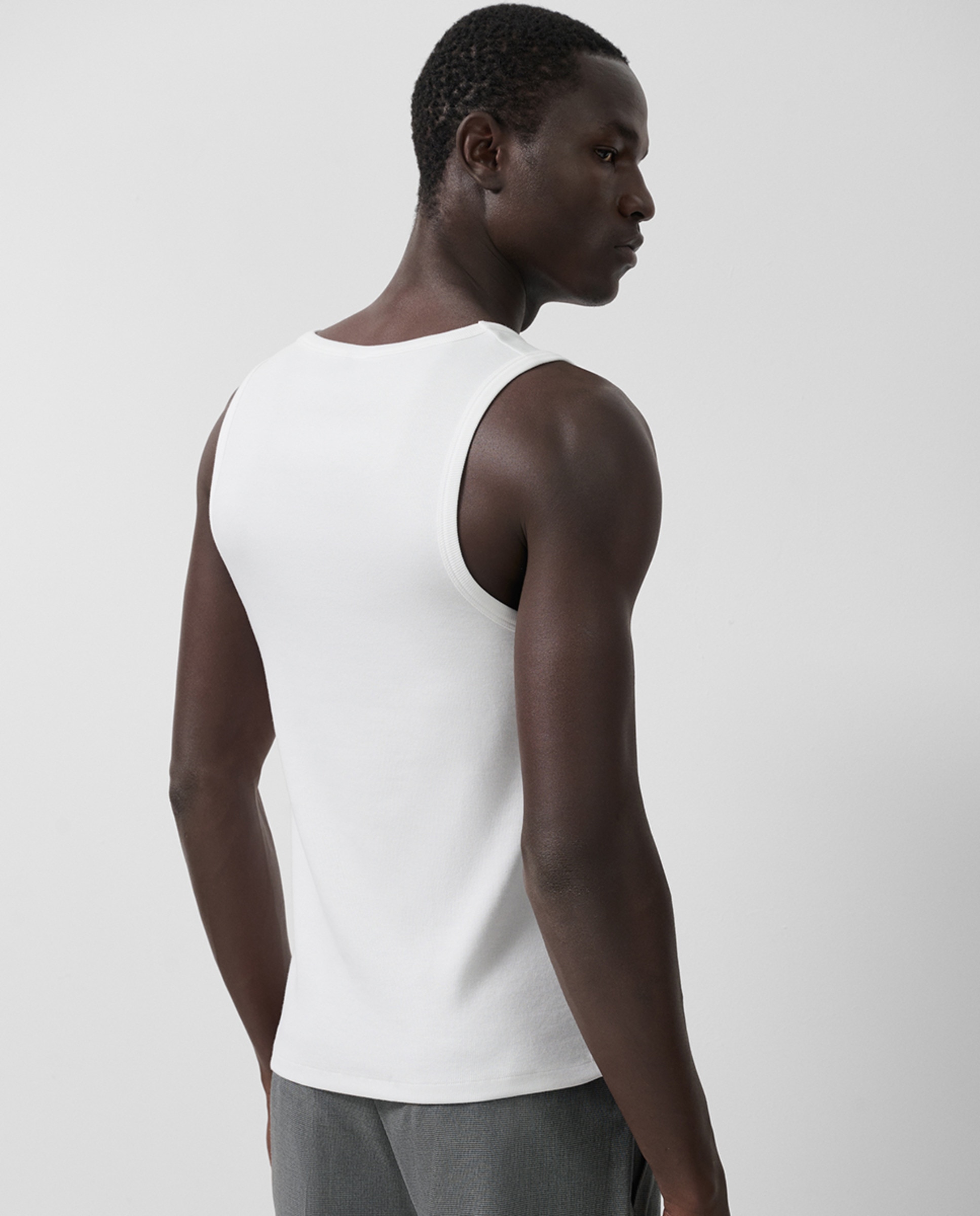 T-shirt de Alças Branco-2
