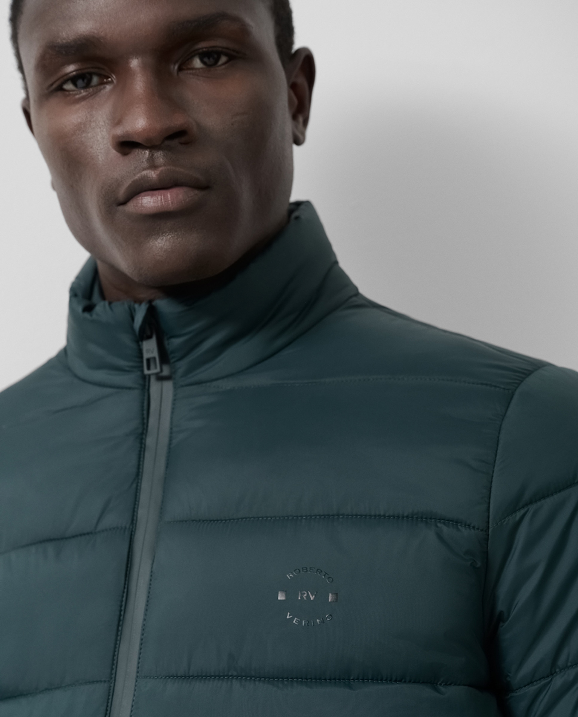 Blusão Técnico Acolchoado Verde-escuro-3