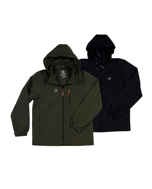 Imagen 0 de Pack De 2 Cortavientos tejido transpirable Hombre