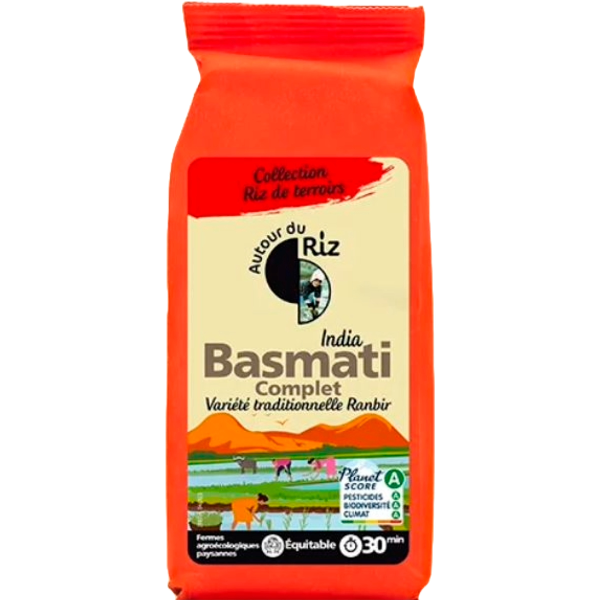 Arroz Basmati Integral embalagem 500 g