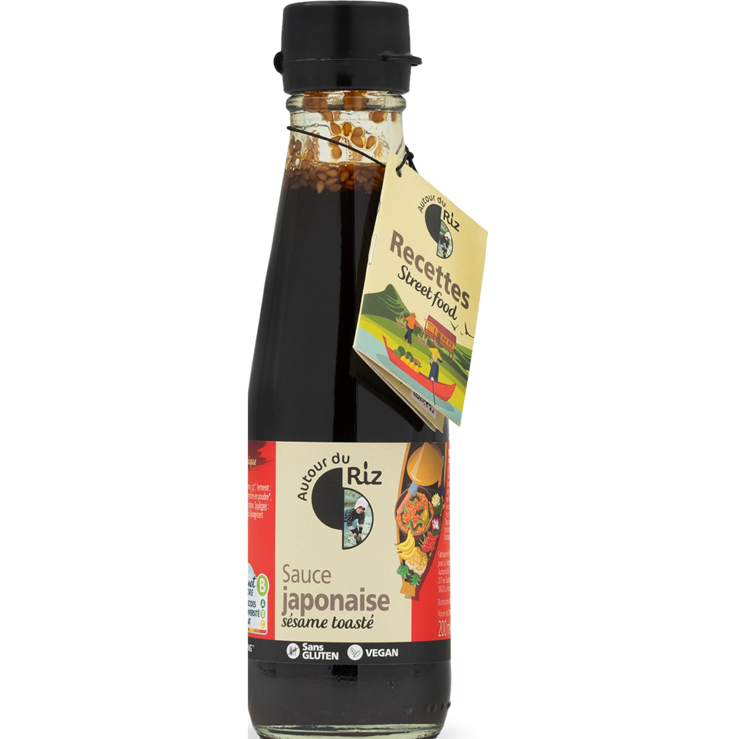 Molho Japonês Sésamo Tostado garrafa 200 ml