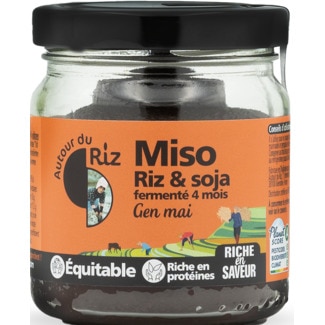Miso de Arroz e Soja frasco 200 g - Autour Du Riz