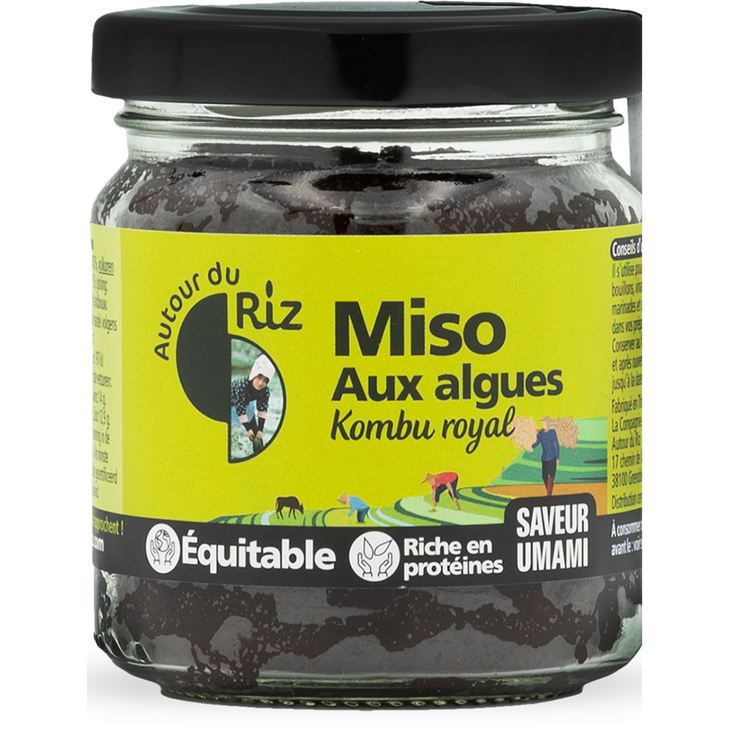 Miso Algas Kobu frasco 200 g