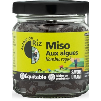 Miso Algas Kobu frasco 200 g - Autour Du Riz