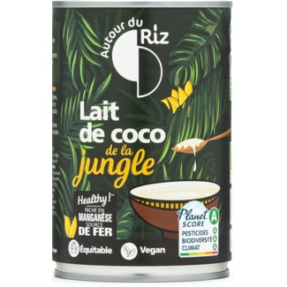 Leite de Coco lata 400 ml - Autour Du Riz