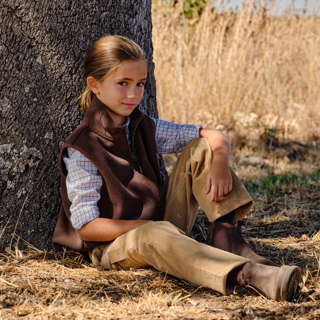 Imagen 0 de Chaleco polar básico de niño