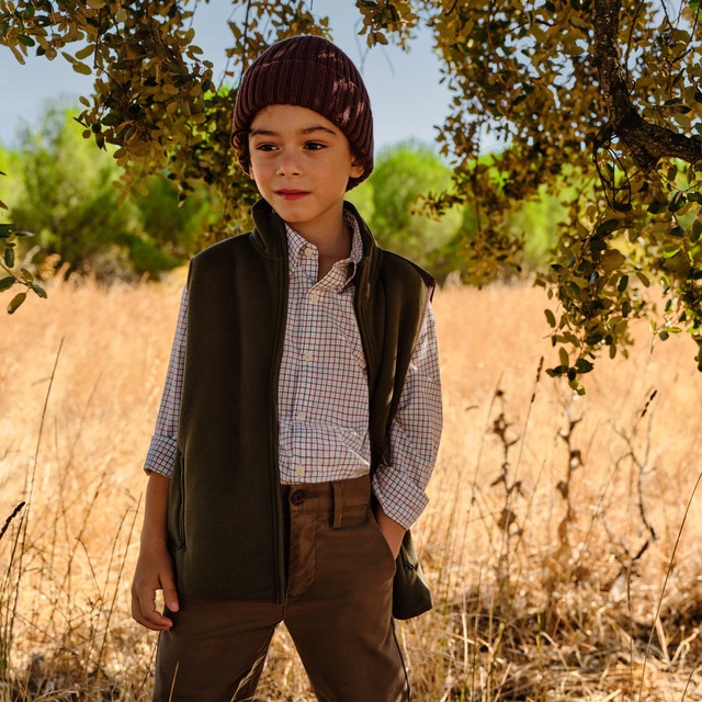 Imagen 0 de Chaleco polar básico de niño