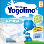 Plain dairy dessert, gluten-free, no added sugar ages 6+ months 4-pack tubs 100 g