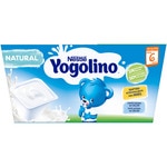 Plain dairy dessert, gluten-free, no added sugar ages 6+ months 4-pack tubs 100 g