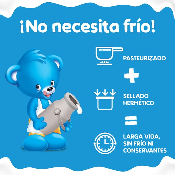 Plain dairy dessert, gluten-free, no added sugar ages 6+ months 4-pack tubs 100 g