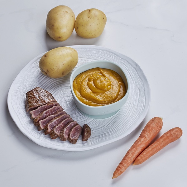 Gemüsegläschen mit Rind, ökologisch, ab 6 Monaten Behälter 190 g