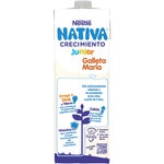 Crecimiento Junior infant dairy drink with Maria biscuit for 3+ years carton 1 l and with no palm oil