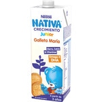 Crecimiento Junior infant dairy drink with Maria biscuit for 3+ years carton 1 l and with no palm oil