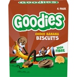 Kekse mit Kakao Bananengeschmack je 4 Kekse einzeln verpackt zu 20 g Box 80 g ab 3 Jahren