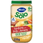 Babyfertiggericht Gemüse mit Hühnchen und Rind glutenfrei ab 6 Monaten Behälter 235 g