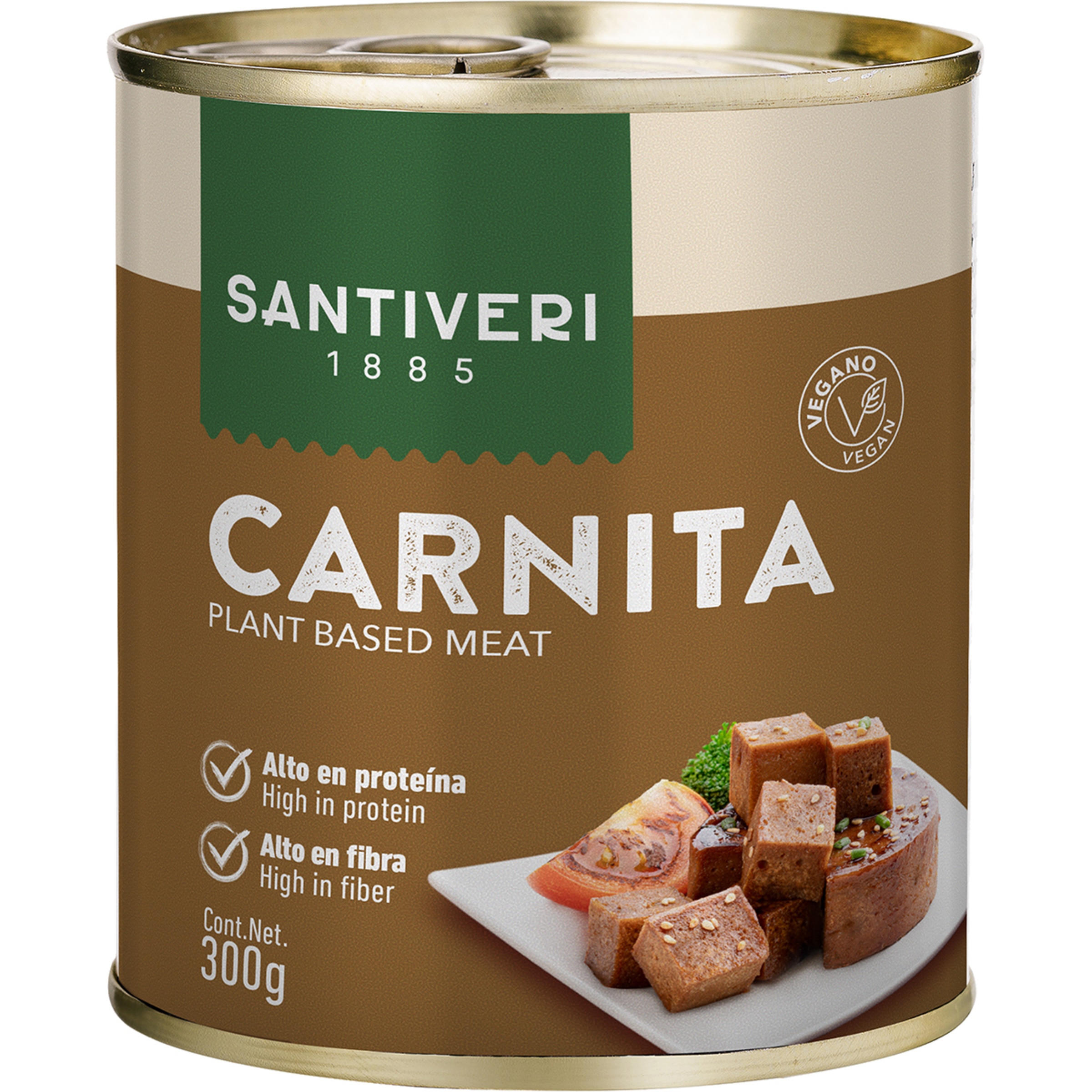 carnita vegana lata 300 g